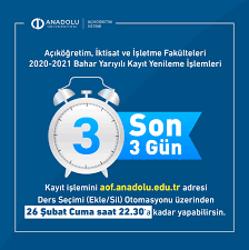 Aöf kayıtları anadolu üniversitesi tarafından belirlenen tarihleri arasında yapılacaktır. Anadolu Universitesi Acikogretim Sistemi Home Facebook