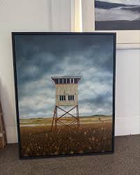 Ricky Drew just dropped in with his first painting of 2024