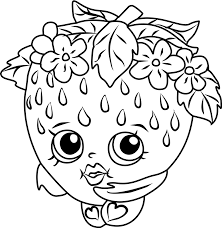 Shopkins coloring pages best coloring pages for kids. Strawberry Kiss From Shopkins Coloring Page Free Printable Coloring Pages For Kids