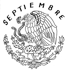 Mexico S Shield Coloring Pages Mexican Eagle Coloring Pages Flag Coloring Pages