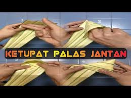Resepi ketupat palas | dan cara membalut ketupat jantan. Step By Step Buat Ketupat Palas Simple Youtube