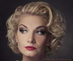 Short curly hair and a bob haircut is another great combo. Short Curly Hair Of 60 S 1960 S Short Hairstyles Curly Hair Styles Short Hair Styles Curly Hair Styles Naturally
