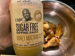 No high fructose corn syrup. Air Fryer Honey Mustard Chicken Wings Sugar Free And Low Carb The Mama Maven Blog