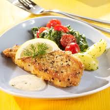 Seelachs In Sesamhulle Mit Spinat Rezept Seelachsfilet Rezept Rezepte Seelachs