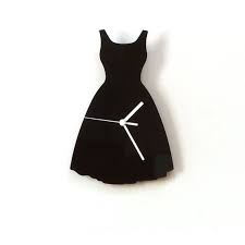 Elegant Evening Gown Black Acrylic Wall Clock Romantic Ball Etsy Evening Gowns Elegant Handmade Wall Clocks Evening Gowns