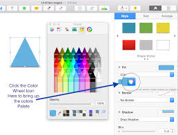 Choose Custom Colour For Shape Fill In Pages 5 2 Ask Different