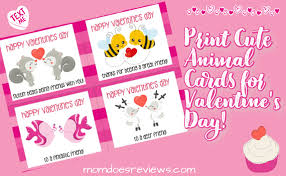 20 valentine's day card ideas for kids. Cute Animal Valentine S Day Cards For Kids Mom Does Reviews