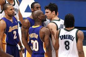 The tournament concluded with the eastern conference champion detroit pistons defeating the western conference champion los angeles lakers 4 games to 1 in the nba finals. Intensity Rises In T Wolves Lakers Series