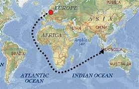 Pada tahun 1497 vasco da gama berangkat dari pelabuhan lisabon dan memulai penjelajahan mengikuti rute yang telah dilalui oleh bartholomeus diaz. Rute Kedatangan Bangsa Barat Ke Indonesia Quiz Quizizz