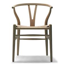 Wegner Wishbone Chair Natural Wood Natural Papercord Wegner Wishbone Chair Wishbone Chair Hans Wegner Chair Wishbone