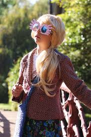Like luna with a side of cat. Luna Lovegood Costume With Diy Spectrespecs Instructions