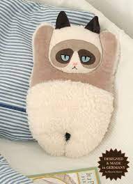 Heating Pillow Grumpy Cat Cover Hot Water Bag Grumpy Cat Grumpy Cat Plush Sewing Projects