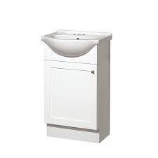 You can spend $50 for an inexpensive. Style Selections Euro Style White Belly Sink Single Sink Bathroom Vanity With Vitreous China Top Common 20 In X 17 In Actual 20 In X 17 In In The Bathroom Vanities With Tops Department At Lowes Com