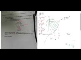 Spm Add Math Kbat Cup Question Integration Volume Part Youtube