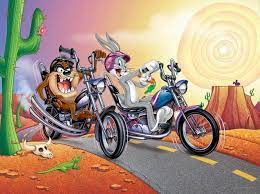 Pin By Michael Roach On Looney Tunes Cartoon Bike Art Biker Art
