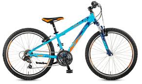Kinder Fahrrad Ktm Wild Cross 24 18 Blau Orange Geschenk Sportega At