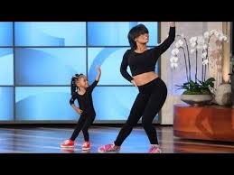 She'll also be exposed to the classic dance movie her parents starred in — step up. Heaven Three Year Old Beyonce Dancer Struts Her Stuff On Ellen Beyonce Songs Beyonce Dancers Beyonce Youtube