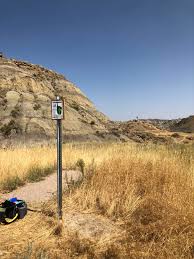 played makoshika park last weekend holy hell discgolf