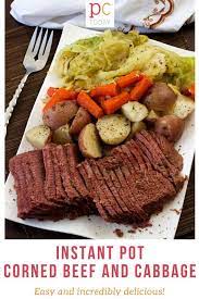 Easy Instant Pot Corned Beef Cabbage Recipe In 2020 Power Pressure Cooker Xl Recipes Pressure Cooking Recipes Pressure Cooker Recipes
