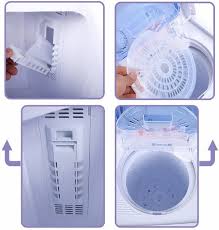 Use once a month to ensure clean, washed clothes always and a machine that performs optimally. Costway Giantex Portable Twin Tub Washing Machine Help And Troubleshooting