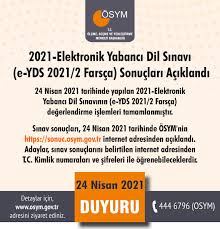 Ösym aday i̇şlemleri sistemi adaylarımızın yeni dönemde başvurmuş olduğu sınavlarla ilgili bilgilerini. Osym On Twitter 2021 Elektronik Yabanci Dil Sinavi E Yds 2021 2 Farsca Sonuclari Aciklandi Https T Co Ndqb2amgol