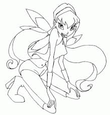 Winx Stella Coloring Pages Cartoon Coloring Pages Coloring Pages Fruits Drawing