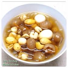 Considered to have cooling properties, it may be served warm or cold with ice cubes. Leng Chee Kang Sweet Lotus Drink Marina S Kitchen