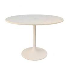 Unbranded 40 In Enzo White Round Marble Top Dining Table Mt4040 Wht The Home Depot Marble Top Dining Table Brass Dining Table Stone Dining Table