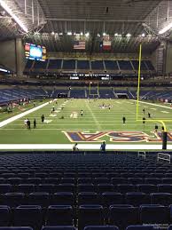 alamodome section 102 utsa football rateyourseats com