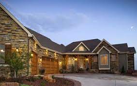 Beautiful craftsman detailing, a hip roof and an angled front porch make this northwest house plan stand out.there's lots of room in the big foyer where you can see right into the vaulted living room with its fireplace.the dining room has an exquisite coffered ceiling and windows on two walls.by combining the kitchen with the breakfast nook, you get one huge space with two doors out to the. Ranch House Plans Architecturalhouseplans Com