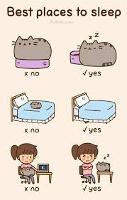 Let S Take A Moment Of Silence To Appreciate Pusheen The Kitten Thank You For Making Us Roll On The Floor Laughing And B Pusheen Cute Pusheen Cat Pusheen