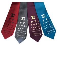 Eye Chart Tie