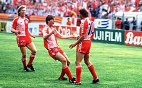 The 15 Best Retro Football Shirts Which Need To Make A Comeback Preben Elkjaer Retro Football Shirts Football Shirts