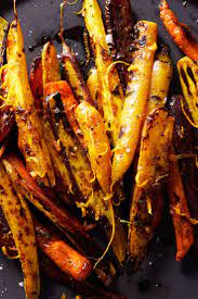 Charred Carrots With Orange And Balsamic Recipe Recipe Recipes Balsamic Recipe Veggie Dishes