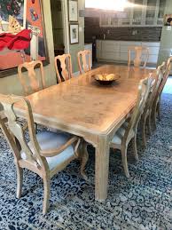 You can find them used at chairish and ebay for $600 and $650 apiece. Drexel Heritage Corinthian Dining Room Table For Sale In Austin Tx Offerup