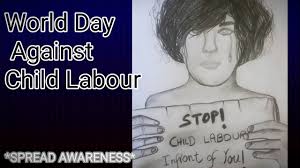 Child labor stops children from being able to enjoy their childhood like a child deserves to. Drawing On Child Labour World Day Against Child Labour Easy Drawing For Poster Youtube
