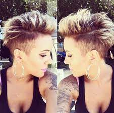16x Tasty Wild And Edgy Short Hairstyles Edgy Short Hair Edgy Hair Shaved Hair Designs