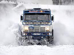 Racing Kamaz Snow Truck Winter 1080p Wallpaper Hdwallpaper Desktop In 2021 Trucks Dakar Racing