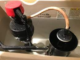 Therefore, water from the tank keeps on being released to the commode. My Toilet Keeps Making This Hissing Noise From The Fill Valve Red One And Doesn T Stop At All For Hours I Tried Flushing The Water Through The Fill Valve But To No