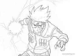 Looking for some fun coloring pages for your kid? Naruto Coloring Pages Kakashi Coloring Pages Printable In 2021 Kakashi Chidori Kakashi Drawing Naruto Sketch Drawing