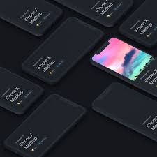 Collection Of Awesome Iphone X Mockups For Sketch And Photoshop Mockup Iphonex Iphone Mockup Blackberry Phone