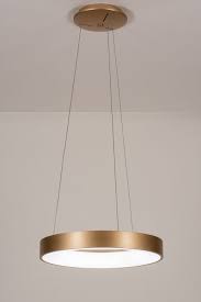 hanglamp 13606 design modern metaal goud hanglamp verlichting moderne woning eettafel verlichting