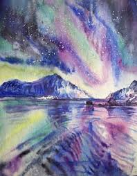 Aurora Boreale Vendita Quadro Pittura Artlynow Aurora Boreale Pittura Aurora