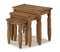 Save ( %) or £26.66 pm (from 0% interest) with. Corona Mexican Pine Nest Of Tables Furniture Living Room Furniture