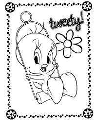 Tweety made his first appearance in 1942 in a tale of two kitties, directed by bob clampett, but was not paired with sylvester the cat until five years later. Free Printable Tweety Bird Coloring Pages For Kids Bird Coloring Pages Disney Coloring Pages Printable Coloring Pages