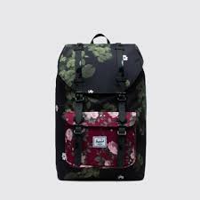 Rucksack herschel little america summer floral black rucksack laptopfach. Buy Herschel Supply Co Little America Mid Volume Backpack 17l Fine China Floral Online In Vietnam 284287732432
