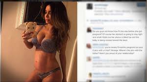 True stories of women who didn't know they were pregnant. Pregnant Model With Abs Responds To Social Media Backlash Video Abc News