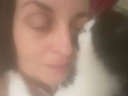 Hi everyone, anyone else having a kid with weird-ish snack choices? , Loki  10yo has a thing for my right eyeball and left earlobe. Had it since we  first met all these years ago. Met him at the shelter ...