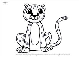 How to draw cartoon cheetahs with easy step by step drawing. Learn How To Draw A Cartoon Cheetah Cartoon Animals Step By Step Drawing Tutorials