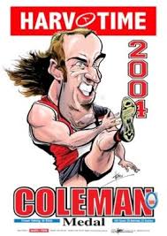 Garry lyon with a 17 year old murray bushranger by the name of fraser gehrig. St Kilda Saints Harv Time Posters